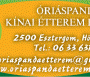  - Óriáspanda Kínai Étterem & Teázó