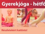 Gyerekjóga - minden hétfőn