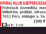 Spirál Klub Szépségszalon