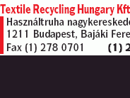 Textile Recycling Hungary Kft.