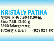 Kristály Patika