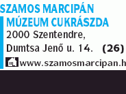 Szamos Marcipán Múzeum Cukrászda