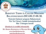 Babaúszó tábor és családi wellness a Balatonon