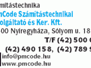 PmCode Számítástechnikai Szolgáltató és Ker. Kft.