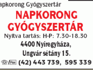 Napkorong Gyógyszertár