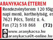 Aranykacsa Étterem