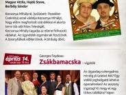 Budaörsi Játékszín áprilisi előadások