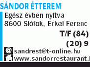 Sándor Étterem