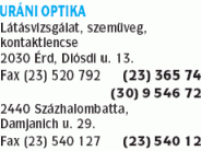 Turáni Optika
