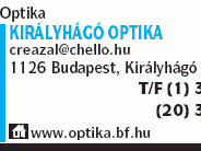 Királyhágó Optika