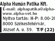 Alpha Humán Patika Kft.