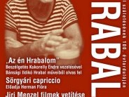 HRABAL100 - Rendezvény Bohumil Hrabal születésének 100. évfordulója alkalmából