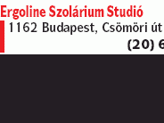 Ergoline Szolárium Studió