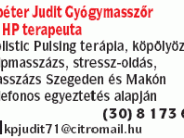 Kispéter Judit Gyógymasszőr