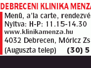 Debreceni Klinika Menza