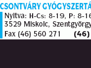 Csontváry Gyógyszertár