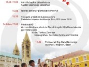 Pünkösdölő a Sétatéren