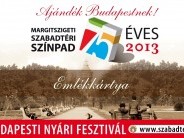 BNYF 2013 - Jubileumi ajándékkártya a Budapesti Nyári Fesztivál előadásaira