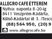 ALLEGRO Cafe Étterem