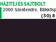 Házitej és Sajtbolt