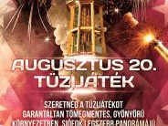 Augusztus 20.-ai tűzijátéknézés a Siófoki Víztoronyból