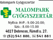 Malompark Gyógyszertár