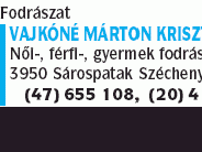 Vajkóné Márton Krisztina