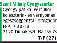 Szent Mihály Gyógyszertár