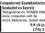 Computernet Számítástechnikai Szaküzlet és Szerviz