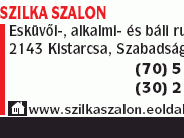 Szilka Szalon