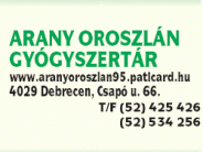 Arany Oroszlán Gyógyszertár