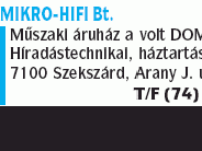 Mikro Hi-Fi Bt.