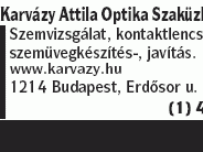 Karvázy Attila Optika Szaküzlet