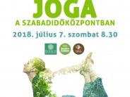 Napköszöntő jóga a szabadidőközpontban