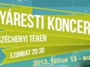 Nyáresti koncertek
