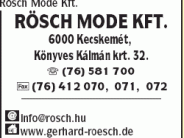 Rösch Mode Kft.