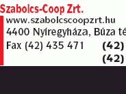 Szabolcs-Coop Zrt.