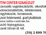 Intim Center Szaküzlet