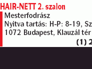 Hair-Nett 2. szalon