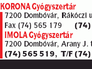 Pharmacia 98 Bt.