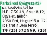 Parkvárosi Gyógyszertár