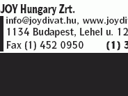 JOY Hungary Zrt.