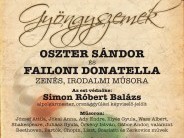 Gyöngyszemek - zenés, irodalmi műsor - ELMARAD
