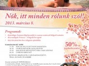 Március 8. - NŐNAP az Aquaworldben