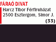 Harcz Tibor - Fáraó Divat