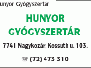 Hunyor Gyógyszertár