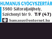 Humanus Gyógyszertár