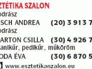 Marton Csilla - Esztétika Szalon