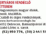 Kertváros Vendéglő Étterem