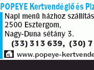 Popeye Kertvendéglő és Pizzéria